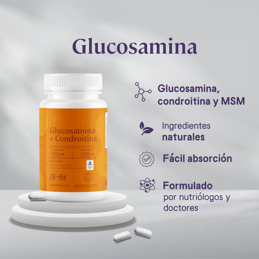 Bfit Glucosamina Y Condroitina 45 Dias Bfit