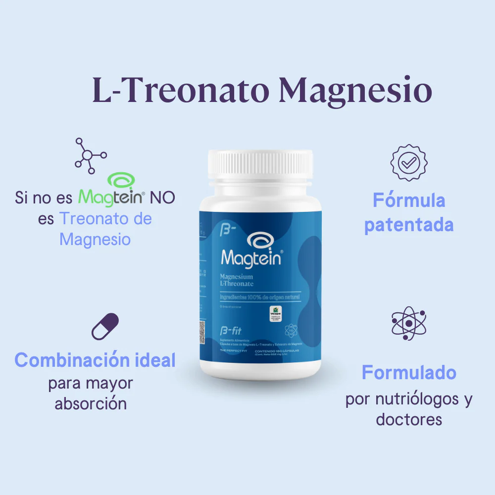 Bfit Magtein L Treonato Magnesio 60 Dias Bfit
