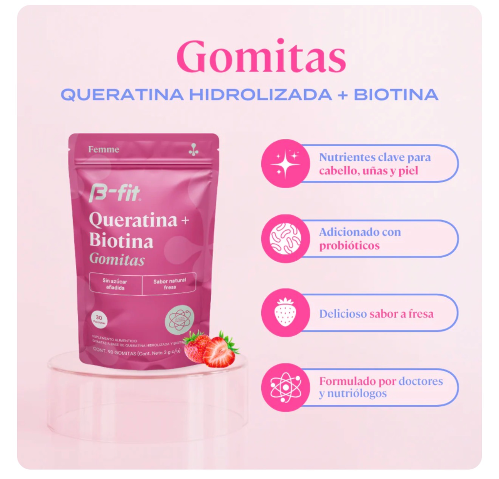 Bfit Queratina Y Biotina Bfit